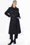 Trench Coat Black 14013 - 2