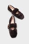 Talia Plush Buckle Ballerinas - 2