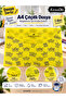 A4 Snap Fastener File 4 Different Pattern Options |   Crown Patterned |   Colorful Patterned Pp Document and File Folder