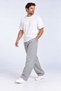 3 Thread Baggy Oversize Loose Sweatpants with Back Pockets Soft Cotton - 3