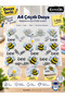 A4 Snap Fastener File 4 Different Pattern Options |   Bee Patterned |   Colorful Patterned Pp Document and File Folder