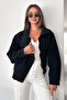 Women's Hakim Collar Front Zippered Denim Jacket