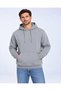 3 Thread Men's Hooded Kangaroo Pocket Sweat Soft Puff Fabric Sweatshirt