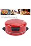 1800W Red Electric Countertop Pizza Maker - 2