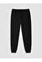 Xside Black Regular Fit Men's Jogger Pants with Nevavm Difference - 5