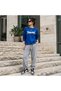 Zero Collar Sweat Suit 2-Piece Combination Winter Shardoon Supreme Printed Women's / Men's Unisex Model
