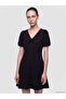 Rmz Gi̇yi̇m Farkiyla V Dikim a Dikim Mini Dress - 3