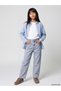 Loose Fit Embroidered Girls' Jean Pants for Style Seekers from Uzg Store