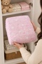 Plush Baby Blanket Newborn Blanket, Baby Blanket Soft Blanket Pink Winter Plush Baby Blanket Pink Bear - 3
