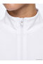 Uzg Store's Women's Zipper Sweatshirt with High Collar and Finger Loop for Style Enthusiasts - 4