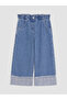 Esvab • Modern & Distinctive Wide-Leg Stoned Girls' Jean Pants - 3