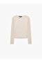 Slim Fit Camisole Cotton Blend Crew Neck Long Sleeve Basic T-Shirt