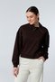 Tara Zipper Detailed Oversize Regular Size Seasonal Sweatshirt - 5