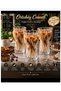 Cold Coffee Glass 3-Piece Striped New Concept 400 Cc Volume 13 cm Height 8 cm Mouth 6 cm Base Stylish Decorative - 2