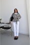 Brown Gingham Belted Trench Coat - 4