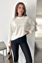 Women's Basic Soft Crew Neck Sweatshirt - 6