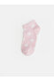Esvab • Modern & Distinctive Floral Embroidered Girls' Booties Socks, Pack of 7 - 5