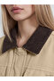 Alita City Lcw Vision Ecru Denim Straight Oversize Women's Jean Jacket with a Difference - 3