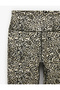 High Waist Slim Fit Leopard Print Sports Leggings - 3