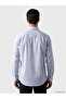 Standard Fit Checked Embroidered Poplin Men's Shirt from Uzg Store for Style Enthusiasts - 4