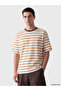 Zero Roba Collar Striped Men's T-Shirt from Uzg Store for Style Enthusiasts - 2