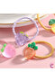 Set of 10 Grape, Peach, Carrot, Fruit Figured Girls' Hair Clips - Durable, Flexible, Thick Hair Clips - 3