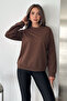 Women's Basic Soft Crew Neck Sweatshirt