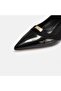 Large Size Stiletto 41-42-43-44-Black Suede - 7