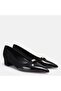 Large Size Stiletto 41-42-43-44-Black Suede - 4