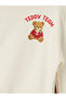 Teddy Bear Printed Girls' Set - 3