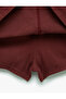 Button Detailed Relaxed Fit Cotton Mini Short Skirt - 4