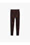 High Waist Slim Fit Leopard Print Sports Leggings - 2