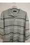 1st quality knitwear, shiny, three-quarter sleeve, relaxed fit, cotton sweater - 4