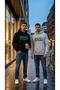 Deni̇zli̇ Şehi̇r Bi̇zi̇m Aşk Bi̇zi̇m 3 Yarn Shardonlu Hoodie Fleece