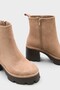 Dalenna Side Zipper Platform Heeled Women's Boots - 2