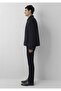 M0110883 Wool Blend Short Coat Jacket Men's Coat Black - 4