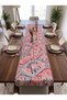 Ikat Patterned Bohemian Runner |   Bohemian, Ethnic, and Tropical Series |   40X140 cm |   Raschel Fabric Runner - 3