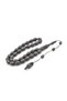 Systematic Capsule Cut Daily Size Gray Powder Amber Prayer Beads - 3