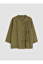 Double-Breasted Roba Collar Lace-Up Women's Kimono for Style Enthusiasts from Uzg Store - 2