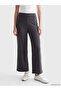 Two Mt Shop Quality Lcw Modest Anthracite Interlock Embroidered Standard & Regular Women's Sweatpants - 2