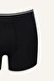 Regular Fit Plaid Patterned 3-Piece Boxer with Elastic Waist I2275Ax26Au - 4