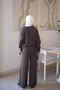 Brown Corsman Premium Knitwear Cardigan and Trousers Set - 6