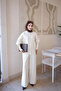 Krem Corsman Premium Knitwear Cardigan Pants Set