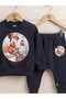 Cotton Printed Double Baby Girl Set - 2
