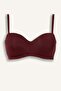 Micro Covered Half Padded Underwire Strapless Bra Y3730Az26Au