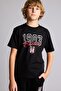 Beşiktaş Printed Crew Neck Short Sleeve Printed T-Shirt Boys I7343A826Au