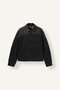 Regular Fit Leather Collar Buttoned Long Sleeve Jean Jacket I5801Ax26Au - 7