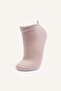 Women's Ruffled 5-Piece Cotton Booties Socks I5653Axns - 2