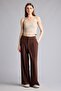 Loungewear Pleated Wide-Leg Draped Pants H2389Ax26Sp