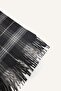 Tasseled Plaid Patterned Scarf for Boys I4700A826Wn - 3